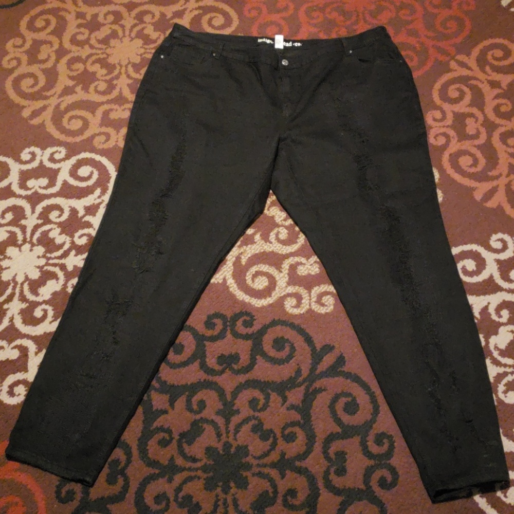 Plus size denim by Indigo thread
